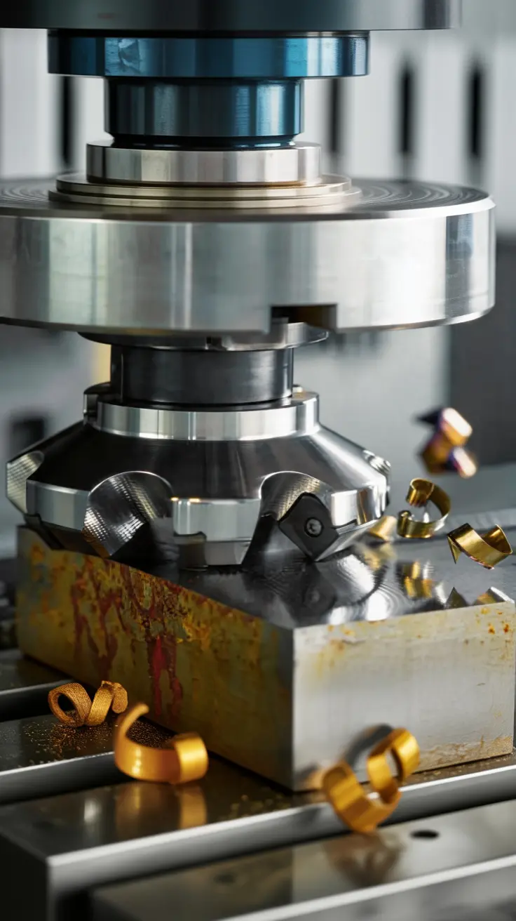 Industrial machining hero image